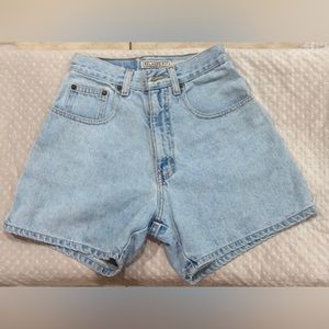 Vintage Shorts High-waisted Jean Denim